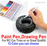 MJX Hyper Go 16207 Upgrade Paint Pen,Drawing Pen for RC Car Tires or Draw Graffiti.