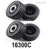 MJX Hyper Go 16207 Parts 16300C Wheel Tires.Total 4pcs.