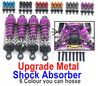 MJX Hyper Go 16207 Upgrade Metal Shock Absorber Parts.Total 4pcs.There are 5 Color you can choose.