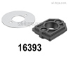 MJX Hyper Go 16207 Parts 16393 Motor Fixed Seat.