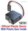 MJX Hyper Go 16207 Parts 16701 Servo Unit with the Plastic gear inside.