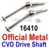 MJX Hyper Go 16207 Parts 16410 Metal CVD Drive shaft,CVD Tire Transmission Components.Total 2pcs.