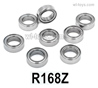 MJX Hyper Go 16207 Parts R168Z Bearings.Total 8pcs.