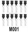 MJX Hyper Go 16208 Parts M001 Body clips for the Body Shell.Total 12pcs.