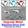 MJX Hyper Go 16208 Upgrade Metal Steering Drive unit Parts.There are 4 Color you can choose.