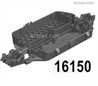 MJX Hyper Go 16208 Parts 16150 chassis.Bottom Car frame.