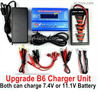 MJX Hyper Go 16208 Upgrade B6 Charger unit.It can charge 6pcs 2s or 3s battery at the same time.It includes the Power,B6 Charger ,1-To-6 Parallel charging Board.