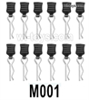 MJX Hyper Go 16209 16210 Parts M001 Body clips for the Body Shell.Total 12pcs.