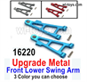 MJX Hyper Go 16209 16210 Upgrade Metal Front Lower Swing Arm Parts.16220.There are 3 Color you can choose.
