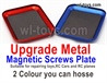 MJX Hyper Go 16209 16210 Upgrade Metal Magnetic Screws Plate Parts.There are 2 Color you can choose.