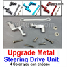 MJX Hyper Go 16209 16210 Upgrade Metal Steering Drive unit Parts.There are 4 Color you can choose.