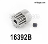 MJX Hyper Go 16209 16210 Parts 16392B Motor gear for the Brushless Motor.