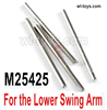 MJX Hyper Go 16209 16210 Parts M25425 Fixed shaft for the Lower swing arm.Total 4pcs.