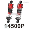 MJX Hyper Go 14301 14302 Parts 14500P Oil Filled Shock.2pcs Front or Rear shock absorber Damper.MJX Hyper Go 14301 14302 RC Car Replacement Accesories.