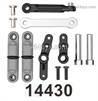 MJX Hyper Go 14301 14302 Parts 14430 Steering Assembly,Steering Transmission Set.MJX Hyper Go 14301 14302 RC Car Replacement Accesories.