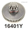 MJX Hyper Go 14301 14302 Parts 16401Y Metal Spur Gear assembly.Metal Main Drive Gear.MJX Hyper Go 14301 14302 RC Car Replacement Accesories.