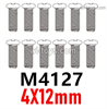 MJX Hyper Go 14301 14302 Parts M4127 Machine Screws.4X12mm.Total 12pcs.MJX Hyper Go 14301 14302 RC Car Replacement Accesories.