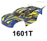 MJX Hyper Go H16BM H16GT H16DR Parts 1601T Body shell Cover.It is suit for  MJX Hyper go H16BM H16GT H16DR H16E 16209 16210 RC Car.Blue & Green Color.