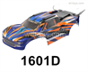 MJX Hyper Go H16BM H16GT H16DR Parts 1601D Body shell Cover.It is suit for MJX Hyper go H16BM H16GT H16DR H16E 16209 16210 RC Car.Orange & Blue Color.