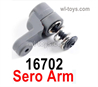 MJX Hyper Go H16BM H16GT H16DR Parts 16702 Steering gear swing arm assembly.