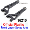 MJX Hyper Go H16BM H16GT H16DR Parts 16210 Front Upper Swing Arm with Ball Head.Total 2pcs.