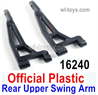MJX Hyper Go H16BM H16GT H16DR Parts 16240 Rear Upper Swing Arm.Total 2pcs.