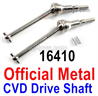 MJX Hyper Go H16BM H16GT H16DR Parts 16410 Metal CVD Drive shaft.CVD Tire Transmission Components.Total 2pcs.