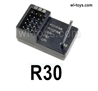 MJX Hyper Go H16BM Parts R30 3-Channel Receiver 120m Distance For H16BM Brushless RC Car.This kit can only be used for the Hyper Go H16BM Brushless Version RC Car