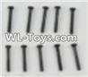 PXtoys 9300 Spare parts P88002 Round Head screws(10pcs)-1.8x14mm,PXtoys 9300 RC Car Parts,PXtoys 9300 RC Truck Spare parts Accessories,1:18 4WD High Speed Buggy Parts