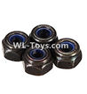 PXtoys 9300 Spare parts P88021 M3 Anti loose nut(4pcs),PXtoys 9300 RC Car Parts,PXtoys 9300 RC Truck Spare parts Accessories,1:18 4WD High Speed Buggy Parts