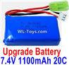 PXtoys 9300 Spare parts-32-01 Upgrade 7.4V 1100mah 20C Battery(1pcs),PXtoys 9300 RC Car Parts,PXtoys 9300 RC Truck Spare parts Accessories,1:18 4WD High Speed Buggy Parts