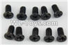 PXtoys 9301 Spare parts P88006 Flat head screws(10pcs)-2.5x6mm,PXtoys 9301 RC Car Parts,PXtoys 9301 RC Truck Spare parts Accessories,1:18 4WD High Speed Buggy Parts