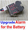 PXtoys 9301 Spare parts-33-05 Upgrade Alarm for the Battery,Can test whether your battery has enouth power,PXtoys 9301 RC Car Parts,PXtoys 9301 RC Truck Spare parts Accessories,1:18 4WD High Speed Buggy Parts