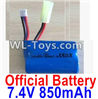 PXtoys 9302 Spare parts-31 Official 7.4V 850MAH Battery(1pcs),PXtoys 9302 RC Car Parts,PXtoys 9302 RC Truck Spare parts Accessories,1:18 4WD High Speed Buggy Parts