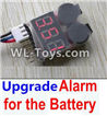 PXtoys 9302 Spare parts-33-05 Upgrade Alarm for the Battery,Can test whether your battery has enouth power,PXtoys 9302 RC Car Parts,PXtoys 9302 RC Truck Spare parts Accessories,1:18 4WD High Speed Buggy Parts