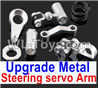 REMO HOBBY 1021 1025 Parts-113-02 Upgrade Metal Steering servo arm-Silver,REMO HOBBY 1021 Rc Car Spare Parts Replacement Accessories,1021 1:10 Scale BRUSHED RC Racing Truck Parts rc off-road car Parts,Truck Car Parts