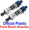 REMO HOBBY 1021 Parts-14-01 P2022 Official Front Shock Absorber(2pcs),REMO HOBBY 1021 Rc Car Spare Parts Replacement Accessories,1021 1:10 Scale BRUSHED RC Racing Truck Parts rc off-road car Parts,Truck Car Parts