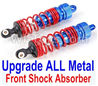 REMO HOBBY 1021 Parts-15-01 A2022 Upgrade ALL Metal Front Shock Absorber(2pcs),REMO HOBBY 1021 Rc Car Spare Parts Replacement Accessories,1021 1:10 Scale BRUSHED RC Racing Truck Parts rc off-road car Parts,Truck Car Parts