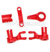 REMO HOBBY 1021 Parts-21-02 RP2029 Steering buffer assembly-Red,REMO HOBBY 1021 Rc Car Spare Parts Replacement Accessories,1021 1:10 Scale BRUSHED RC Racing Truck Parts rc off-road car Parts,Truck Car Parts