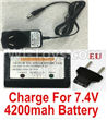 REMO HOBBY 1021 Parts-51-05 E9391 7.4V LI-ION Charger and Balance chager(EU Version Plug),REMO HOBBY 1021 Rc Car Spare Parts Replacement Accessories,1021 1:10 Scale BRUSHED RC Racing Truck Parts rc off-road car Parts,Truck Car Parts