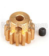 REMO HOBBY 1021 Parts-61-01 G2813 13 Teeth copper Motor gear,REMO HOBBY 1021 Rc Car Spare Parts Replacement Accessories,1021 1:10 Scale BRUSHED RC Racing Truck Parts rc off-road car Parts,Truck Car Parts