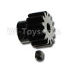 REMO HOBBY 1021 Parts-61-03 G5813 13 Teeth Steel Motor gear,REMO HOBBY 1021 Rc Car Spare Parts Replacement Accessories,1021 1:10 Scale BRUSHED RC Racing Truck Parts rc off-road car Parts,Truck Car Parts