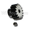 REMO HOBBY 1021 Parts-61-04 G5815 15 Teeth Steel Motor gear,REMO HOBBY 1021 Rc Car Spare Parts Replacement Accessories,1021 1:10 Scale BRUSHED RC Racing Truck Parts rc off-road car Parts,Truck Car Parts