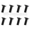REMO HOBBY 1021 Parts-89-10 F5210 Inner-Hexagon Flat head screws(8pcs)-M3X8mm,REMO HOBBY 1021 Rc Car Spare Parts Replacement Accessories,1021 1:10 Scale BRUSHED RC Racing Truck Parts rc off-road car Parts,Truck Car Parts