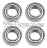 REMO HOBBY 1072 Parts-08 B5504 Rolling bearings(4pcs)-8X16X5mm,REMO HOBBY 1072 Rc Car Spare Parts Replacement Accessories,1072 1:10 Scale BRUSHED ROCK CRAWLER Parts rc Climbing car Parts,Truck Car Parts