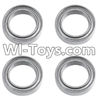 REMO HOBBY 1072 Parts-09 B5505 Rolling bearings(4pcs)-10X15X4mm,REMO HOBBY 1072 Rc Car Spare Parts Replacement Accessories,1072 1:10 Scale BRUSHED ROCK CRAWLER Parts rc Climbing car Parts,Truck Car Parts