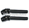 REMO HOBBY 1072 Parts-64 P7123 Drive tube axis A(2PCS),REMO HOBBY 1072 Rc Car Spare Parts Replacement Accessories,1072 1:10 Scale BRUSHED ROCK CRAWLER Parts rc Climbing car Parts,Truck Car Parts