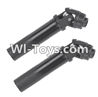 REMO HOBBY 1072 Parts-65-01 P7124 Drive tube axis B(2pcs)-Black,REMO HOBBY 1072 Rc Car Spare Parts Replacement Accessories,1072 1:10 Scale BRUSHED ROCK CRAWLER Parts rc Climbing car Parts,Truck Car Parts