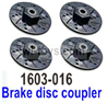 SG 1603 SG1603 Brake disc coupler-1603-016-4 Set