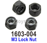 SG 1603 SG1603 M3 Lock Nut-1603-004-4 Set